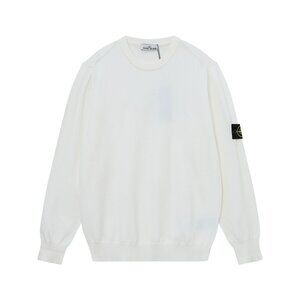 Stone Island White Sweater